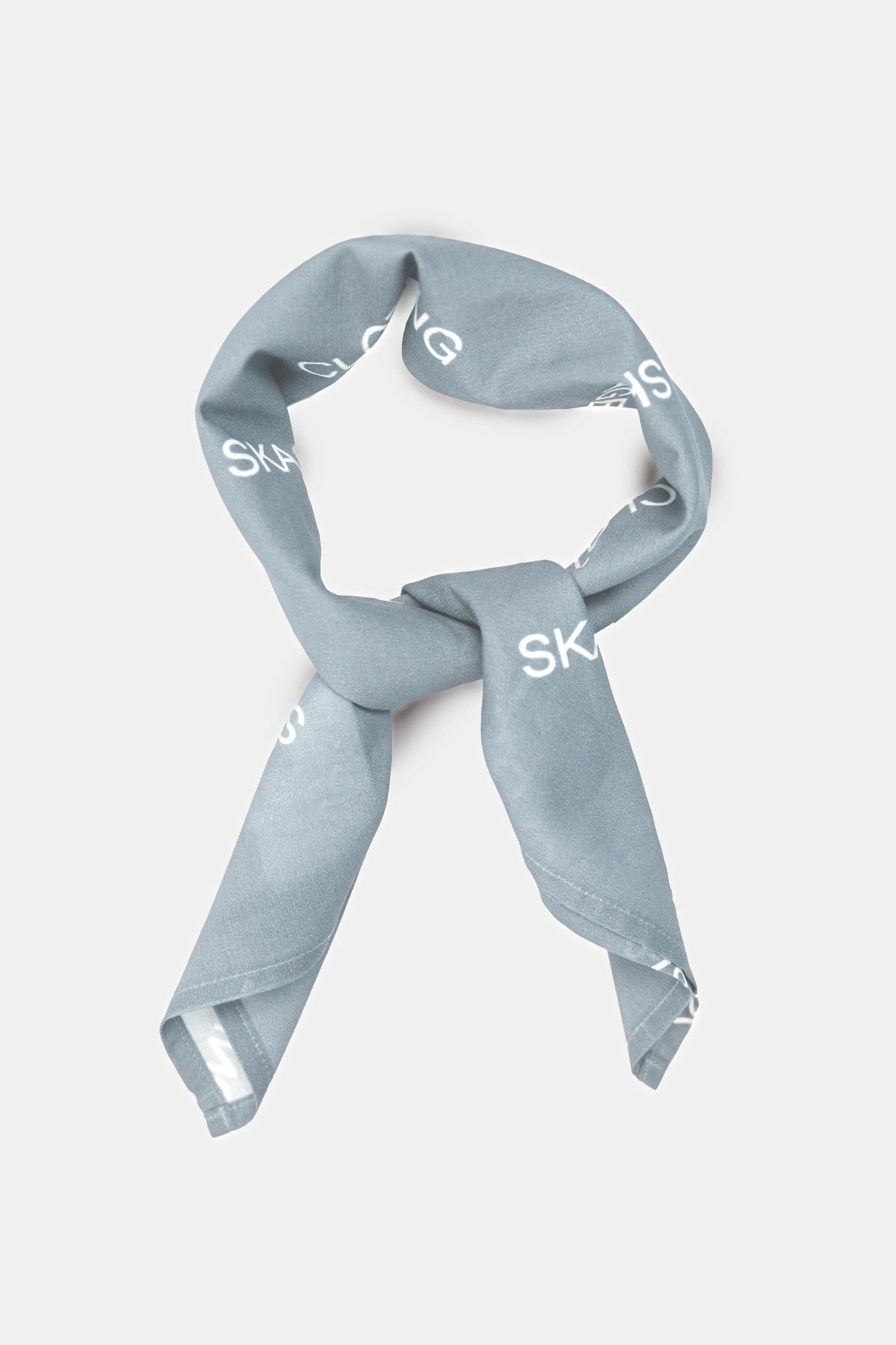 Monogram Bandana Lyseblå | Skagen-clothing.dk